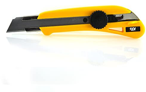 Cutter Profesional Grande (18 mm) con Rueda con sistema de cremallera metalica y freno de rueda ajustable, incluye 2 Recambio by Office Box