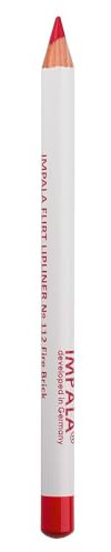 IMPALA | Lippenkonturenstift Nº 112 Selce lipliner | Cremiger, wasserfester Langzeit-Lippenstift | Volumen-Effekt für die Lippen | Matte Langzeit-Lippenstifte, Professionelles Make-up