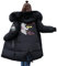 Minetom Damen Winterjacke Lang Schwarz Parka Damen Fell Jacke Winter Mantel Daunenjacke Outwear Mit Fellkapuze Schwarz 01 DE 42