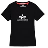 Alpha Industries Damen New Basic Big Logo T-Shirt