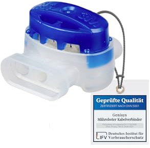 Genisys Kabel Verbinder - kompatibel mit Yardforce Amiro ® - Draht Reparatur Mähroboter Verbindungsklemmen - wasserdicht - Original 3M, Inhalt:50x314