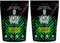 Yerba Mate Verde Mate Green Cactus de Juarez, Verde Maté Vert Cactus de Juarez, Yerba mate du Brésil, Yerba mate aromatisée, Sans gluten, non pas séchée par fumée (1000 g (2x500g))