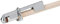 POFET 2 Pcs Billard Queue Klemme, robuste Aluminium Snooker Stick Klemme Billard Bar Pool Queue Spitze Presse Form Werkzeug, Queue Stick Tip Reparatur Kit (grau)