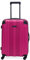 Kenneth Cole REACTION Out of Bounds Hartschalen-Reisekoffer mit 4 Rädern, Magenta, 24-Inch Checked, Out of Bounds Reisekoffer mit 4 Rädern, leicht, robust, Hartschalenkoffer