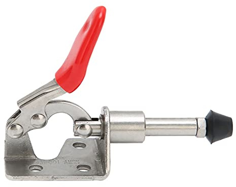 EVTSCAN GH-301-ASS Kniehebelspanner, Edelstahl-Schweißspanner, Schnellverschluss-Schweißspanner, Handwerkzeug, für Maschinenbedienung