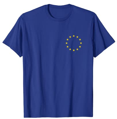 EU Sterne Flagge Europäische Union Fahne Symbol Deko Europa T-Shirt