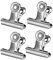 10 Stück kleine Verschlussclips Metall | 22mm Tüten Clips | Brief Klammern aus Edelstahl mit starker Federkraft | Lebensmittelbeutel Verschlussklammern | Metallklemmen für EIN luftdichtes Abschließen