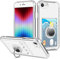 Coolden for iPhone 8 Case iPhone SE 2020 Case Clear Wallet Case with Card Holder Ring Kickstand Slim Soft TPU Shockproof Bumper Case Protective Case Cover for iPhone 7/8/SE 2020/SE 2022 Phone Case