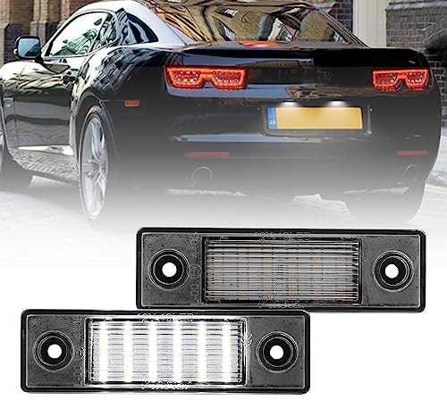 NSLUMO LED Kennzeichenbeleuchtung für Chev/rolet Camaro Aveo Kalos Captiva Cruze Spark LED-Kennzeichenbeleuchtung, Auto-Parkleuchte