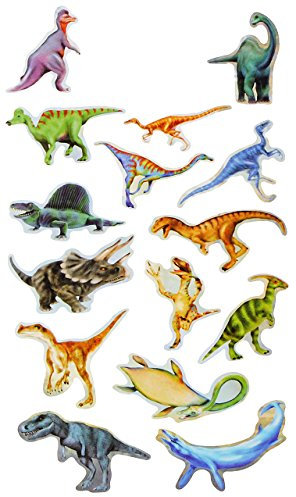 alles-meine.de GmbH 150 TLG. Set Sticker/Aufkleber - Dinosaurier - selbstklebend - für Mädchen & Jungen - Dinos Urzeit/Saurier - Tyrannosaurus Rex - T-Rex - Stickerset ..