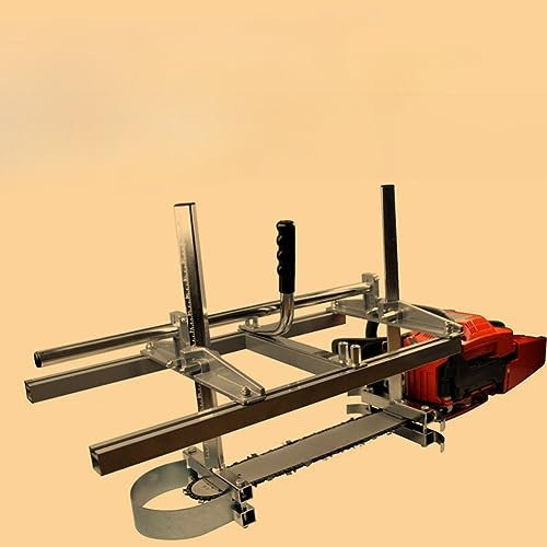 24 36 48 Inch Chainsaw Mill Planking Milling Kit Wood Guide Bar Lumber Aluminum Steel Cutting Portable Sawmill Chain Saw Tools (36 Inches)
