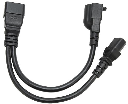 IEC320 C20 zu IEC320 C13 5 15R Netzkabel, US-Stecker 125–250 V PVC-Außenhülle IEC320 C20 Netzkabel für Drucker für Scanner für PC