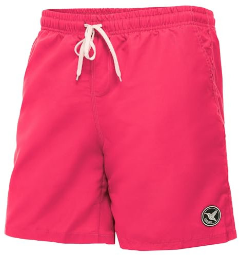 Ladeheid Costume Uomo Mare Lungo con Taschino, Medium Drawstring, Fodera in Rete, Costumi da Bagno, Boxer per la Spiaggia, la Piscina e Il Surf LA40-129 (Rosa, 3XL)