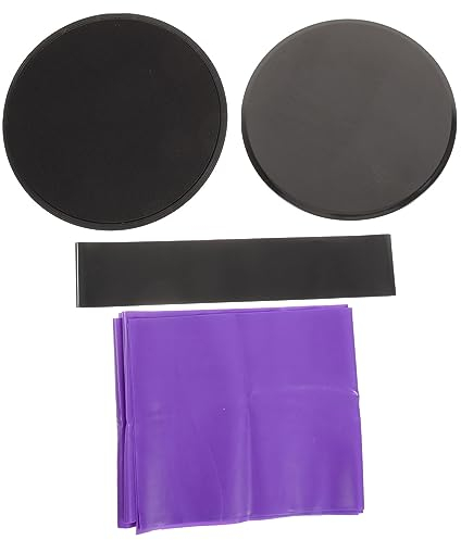 Mipcase 1 Set belly board buttocks Vest line emulsion Auxiliary supplies resistance bands training belt elastic band sports exercise equipment equipment set pvc shaping handle