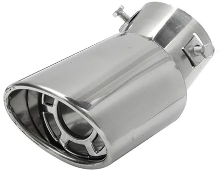 Endschalldämpfer Für Ford Für Focus MK2/3/4 Für Fiesta Für Ecosport Für Mondeo Für Fusion Für Kuga Escape Auto Zubehör Schwanz Kehle Auspuffrohr Dekoration Auspuffblende Auto (Farbe : D)