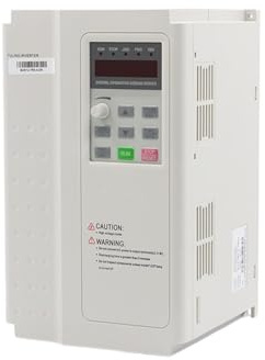 OPEUSLIEV Onduleur VFD 7,5 KW, 220V/380V, variateur de fréquence for Le contrôle de la Vitesse du Moteur, Sortie triphasée 1000Hz, Courant 7A(380v)