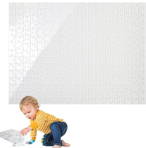 Kioriur Clear Jigsaw Puzzle, Clear Puzzles for Adults | 200 Piece Acrylic Jigsaw Puzzle | Impossible Brain Teaser Puzzle Clear Hard Jigsaw for Women