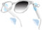 Smart Wireless Headphone Sunglasses Intelligente Audio Sonnenbrille für Herren Damen Brille mit Mikrofon Lautsprecher Polarisierten Brillengläsern Audiofunktion mit Kopfhörer Open Ear Headphone