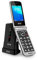 SPC Prince 4G – Téléphone Portable à clapet pour Seniors, avec Grandes Touches faciles à Utiliser, Bouton SOS, Configuration à Distance, Socle de Charge et 2 mémoires directes, sans Chargeur - Noir