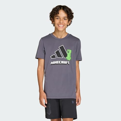 adidas Unisex Kids Minecraft Trainings-T-Shirt
