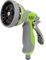 KOMBO Garden Pistola da Giardino Professionale, 10 Getti d'Acqua, Impugnatura Ergonomica in TPR, 175g