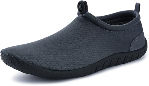 WHITIN Wasserschuhe Damen Herren Aquaschuhe Mit Dicke Sohle | Bequeme, Schnell Trocknend, Sommer Atmungsaktive Surfschuhe, Strandschuhe