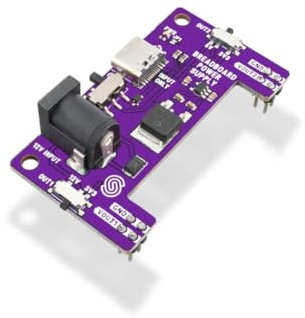 Soldered Spannungsversorgung für Steckbretter und Breadboards | 12V und USB-C 5V Eingang | selektierbarer 3,3V/5V/12V Ausgang | Made in EU | 333084