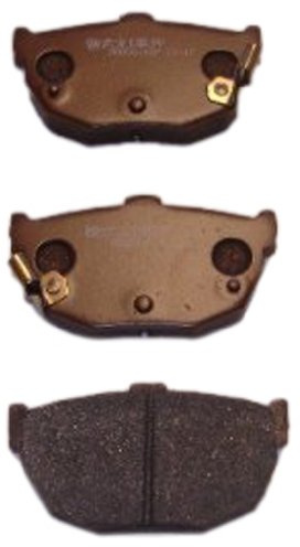 Japanparts PP-595AF Bremsbelagsatz, Scheibenbremse - (4-teilig)