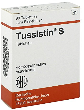 TUSSISTIN S Tabletten 80 St
