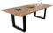Holzwerk Esstisch Wildeiche Massivholztisch 180x100 / 200x100 / 220x100 sofort Lieferbar NEU OVP gerade Kante schwarzes Gestell (200x100)