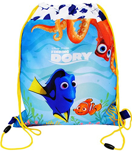 alles-meine.de GmbH Sportbeutel - Turnbeutel - Schuhbeutel - Findet Nemo - Fisch Dory - wasserfest/wasserabweisend & abwischbar - Jungen & Mädchen/Sporttasche - für Kinde..