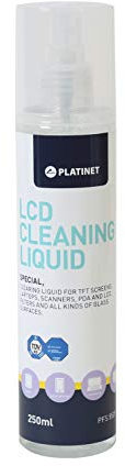 Platinet Liquide NETTOYANT 250ML pour ECRANS Plasma & LCD