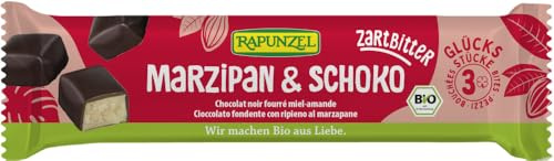 Rapunzel Bio Glücksstücke Marzipan & Schoko Zartbitter (6 x 50 gr)