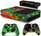 giZmoZ n gadgetZ Calcomanía para Consola Xbox Weed + 2 Fundas de Controlador compatibles con Xbox One y Kinect