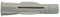 Dübel Universaldübel 10 x 61 mm 100 x Allzweckdübel Universal Rand Bund Nylon Spreiz Mehrzweck Montage geeignet für verschiedene Baustoffe Beton Naturstein Porenbeton Hohldecken 10 Stück 10x