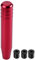 KIMISS Perilla de cambio universal,Perilla de cambio de engranaje del coche,Perilla de palanca de cambios automática de aleación de aluminio con longitud de 18 cm / 7.1 in(rojo)