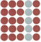 25 Stück Schleifpapier 125mm Schleifscheiben Polierpapierblöcke P800 P1000 P1500 P2000 P3000 für tellerschleifer,Sandpapier