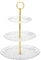 Acrylic Clear 3-tier Cupcake Stand Cake Stand dessert stands Plate Tea Party Serving Platter display tower