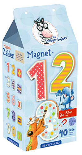 Coppenrath 16005 - Die Spiegelburg - Die Lieben Sieben - Magnet-Zahlen