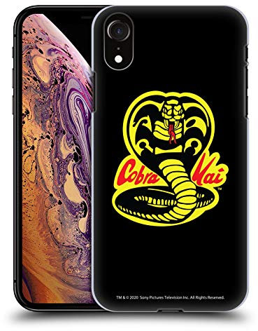 Head Case Designs Officially Licensed Cobra Kai Logo Graphics Hard Back Case Compatible With Apple iPhone XR