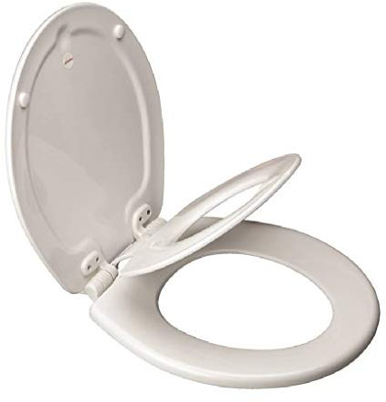Bemis 88slow-000 Round Toilet Seat, White
