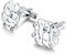 PROSTEEL personalisiert Manschettenknöfe Edelstahl für Männer DIY Buchstaben Namen Cufflinks Herren Anzug Hemd Accessoire Modeschmuck für Hochzeit Verlobung