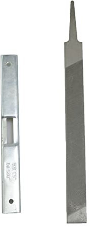 RLECS Chain Saw Sharpener Depth Gauge with Flat File for General Chainsaw Raker Guide, Flat File Chainsaw Chain Sharpener Chain Saw Depth Gauge Tool Kit