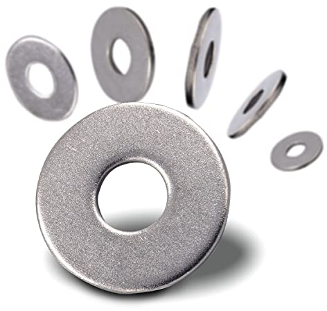 PROTECH 1 Stück Große Unterlegscheibe M20 Edelstahl A2 DIN 9021 V2A Rostfreie Karosseriescheibe Beilagscheibe U-Scheiben mit großem Außendurchmesser