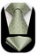 HISDERN Corbata para Hombre Verde Salvia Corbata a Cuadros para Hombre Conjunto Clásico y PañUelo de Bolsillo
