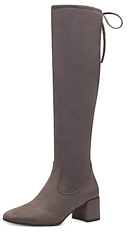MARCO TOZZI Damen Overknee Stiefel Elegant mit Blockabsatz