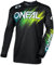 O'NEAL | Motocross-Jersey Langarm | MX Enduro | Gepolsterter Ellbogenschutz, V-Ausschnitt, atmungsaktiv | Element Jersey Voltage V.24 | Erwachsene | Schwarz Grün | Größe XXL