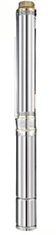PIGENE Adjustable Small submersible pump 1.5HP Deep Well Pump 110V Submersible Pump 335ft Head 24GPM Stainless Steel Borehole Water Pump Industrial Home Use