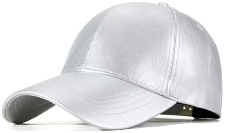 PU Leder Baseball Cap Lässige Schirmmütze Mode Herren Basecap Sports Kappe