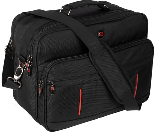 EAAKIE Arbeitstasche Umhängetasche Flugbegleiter Herrentasche XXL (Querformat 2)